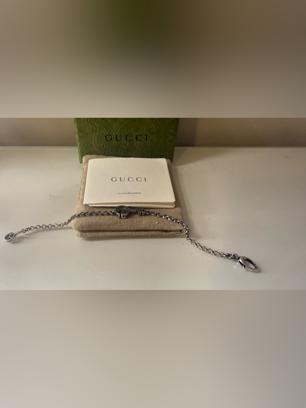 GG Marmont key charm bracelet - Picture 3 of 9